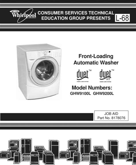 whirlpool duet washer troubleshooting codes pdf manual